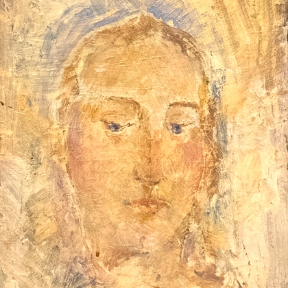 Studio di volto di donna