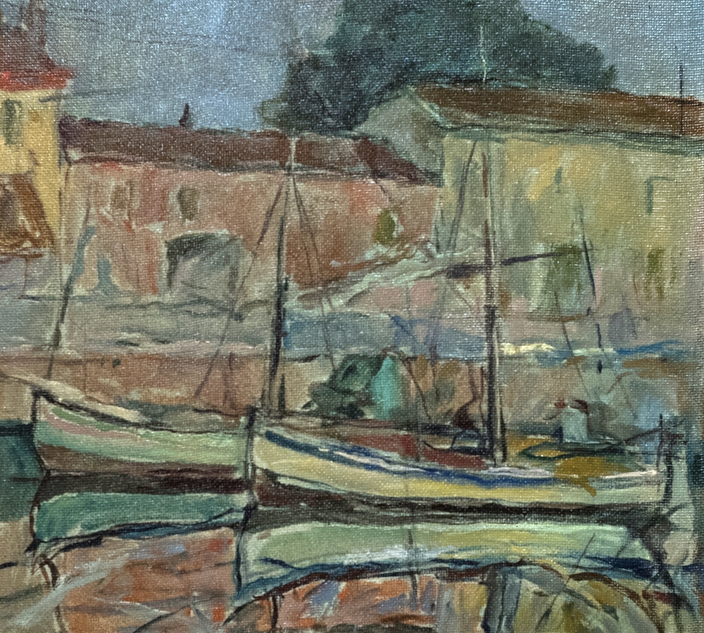 Il canale di Cervia - 1954