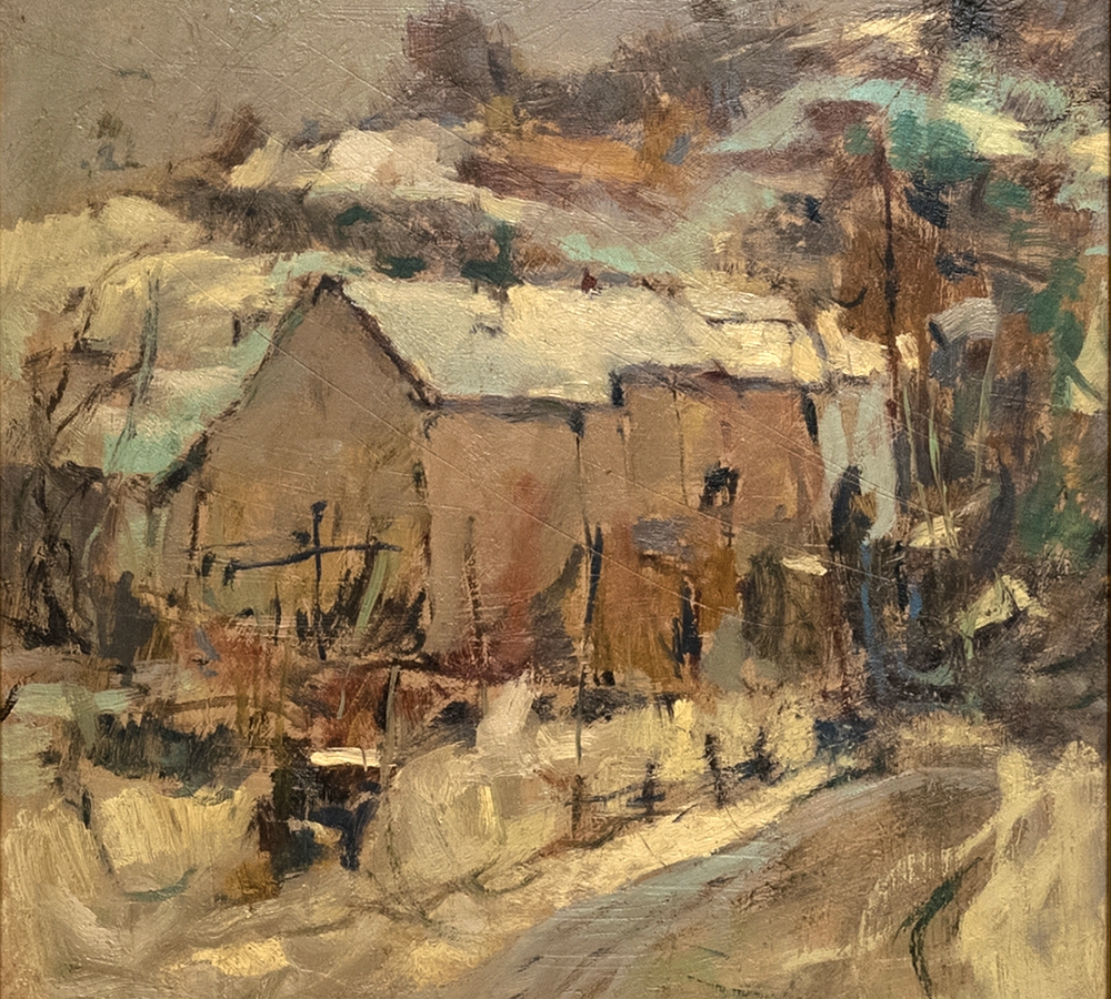 Paesaggio invernale (Samone) - 1954