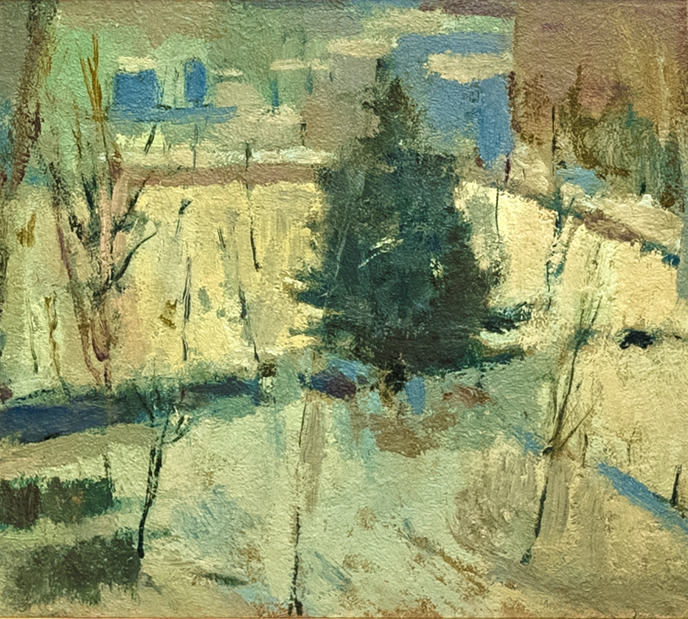 Abete sulla neve - 1952
