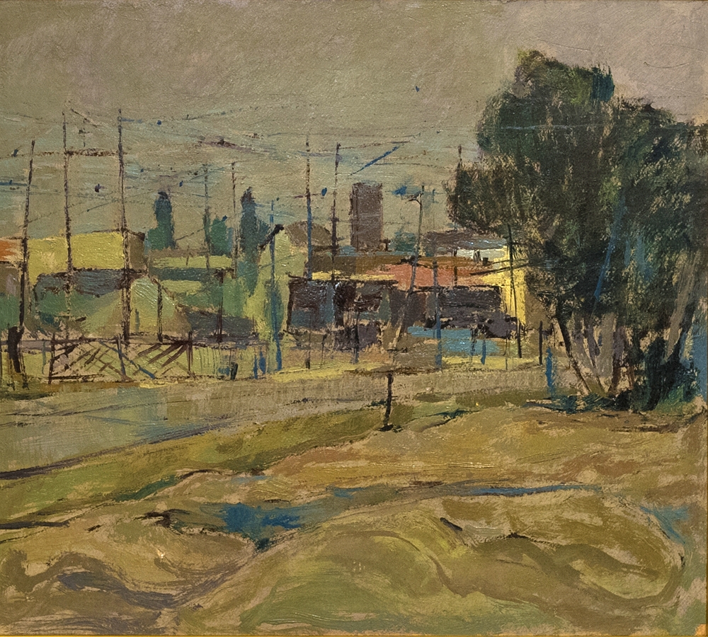 Paesaggio di periferia (Sacca) - 1953